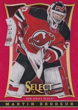 2013-14 Panini Select - Prizms Red Toronto Fall Expo #106 Martin Brodeur Front