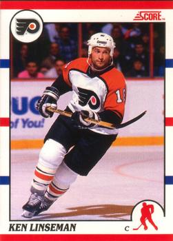 1990-91 Score Canadian #380 Ken Linseman Front