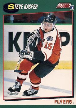 1991-92 Score Rookie and Traded #24T Steve Kasper Front