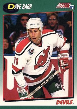 1991-92 Score Rookie and Traded #47T Dave Barr Front