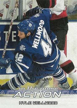 2003-04 In The Game Action - Cleveland National #658 Kyle Wellwood Front