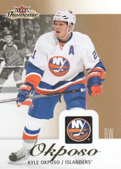 2013-14 Fleer Showcase #58 Kyle Okposo Front