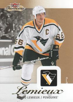 2013-14 Fleer Showcase #76 Mario Lemieux Front