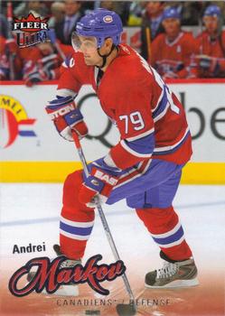 2008-09 Ultra #38 Andrei Markov Front