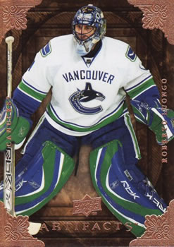 2008-09 Upper Deck Artifacts #4 Roberto Luongo Front