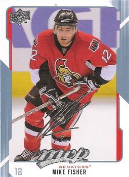 2008-09 Upper Deck MVP #206 Mike Fisher Front