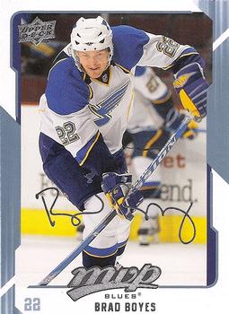 2008-09 Upper Deck MVP #251 Brad Boyes Front