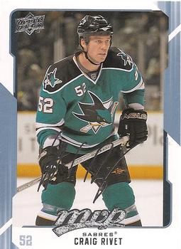 2008-09 Upper Deck MVP #40 Craig Rivet Front