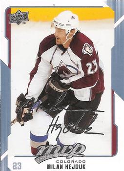 2008-09 Upper Deck MVP #76 Milan Hejduk Front