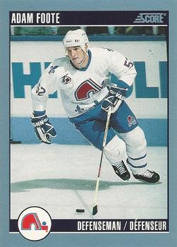 1992-93 Score Canadian #131 Adam Foote Front