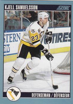 1992-93 Score Canadian #195 Kjell Samuelsson Front