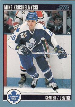 1992-93 Score Canadian #283 Mike Krushelnyski Front