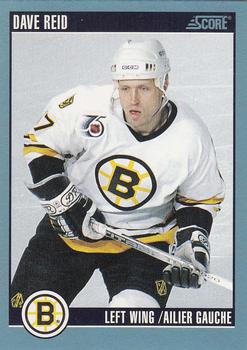 1992-93 Score Canadian #380 Dave Reid Front