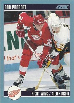 1992-93 Score Canadian #52 Bob Probert Front