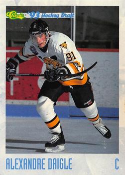 1993 Classic '93 Hockey Draft - Promos #PR1 Alexandre Daigle Front