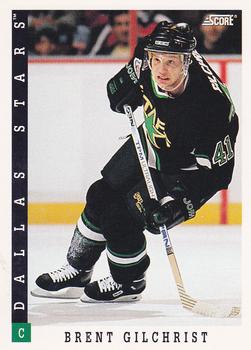 1993-94 Score Canadian #206 Brent Gilchrist Front