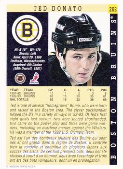 1993-94 Score Canadian #262 Ted Donato Back