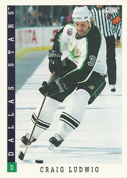 1993-94 Score Canadian #282 Craig Ludwig Front