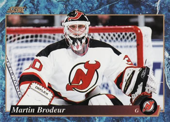 1993-94 Score Canadian #648 Martin Brodeur Front