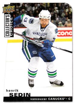 2008-09 Collector's Choice #64 Henrik Sedin Front