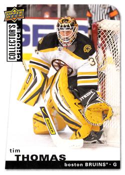 2008-09 Collector's Choice #184 Tim Thomas Front