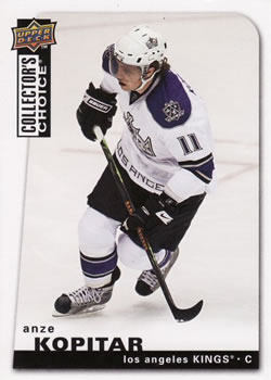 2008-09 Collector's Choice #12 Anze Kopitar Front