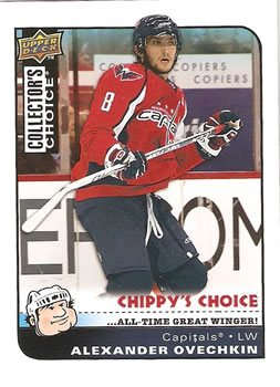 2008-09 Collector's Choice #281 Alexander Ovechkin Front