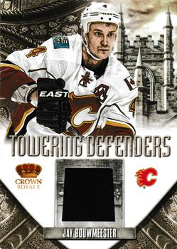 2012-13 Panini Rookie Anthology - Crown Royale Towering Defenders #TD-JB Jay Bouwmeester Front