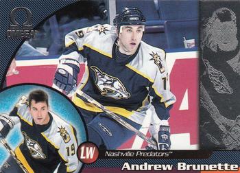 1998-99 Pacific Omega #127 Andrew Brunette Front