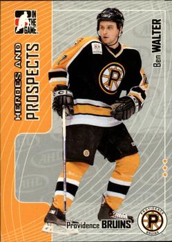2005-06 In The Game Heroes and Prospects #382 Ben Walter Front