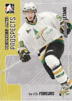 2005-06 In The Game Heroes and Prospects #146 Kristopher Letang Front