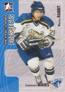 2005-06 In The Game Heroes and Prospects #324 Wacey Rabbit Front