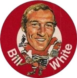 1973-74 Mac's Milk Stickers #NNO Bill White Front