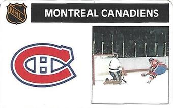 1976-77 Popsicle #NNO Montreal Canadiens Front
