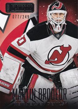 2013-14 Panini Playbook #48 Martin Brodeur Front