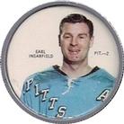 1968-69 Shirriff Coins #PIT-2 Earl Ingarfield Front