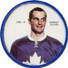 1968-69 Shirriff Coins #TOR-9 Murray Oliver Front