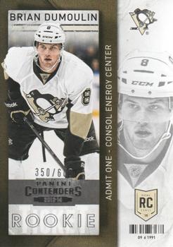 2013-14 Panini Contenders #129 Brian Dumoulin Front