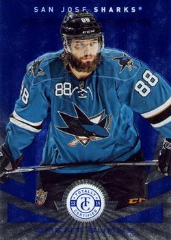 2013-14 Panini Totally Certified - Platinum Blue #99 Brent Burns Front