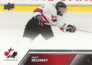 2013 Upper Deck Team Canada #67 Matt Beleskey Front