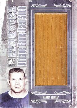 2013-14 In The Game StickWork - Vintage Game Used Sticks Silver #VGUS-14 Harry Lumley Front