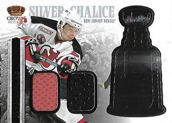 2013-14 Panini Crown Royale - Silver Chalice Materials #SI-PEL Patrik Elias Front