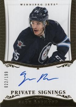 2013-14 Panini Dominion - Private Signings #PS-ZR Zach Redmond Front