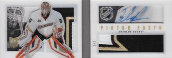 2013-14 Panini Playbook - Rookie Patches Autographs #123 Viktor Fasth Front