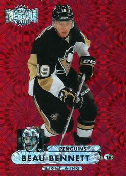 2013-14 Fleer Showcase - Metal Universe Precious Metal Gems Red #MU-34 Beau Bennett Front