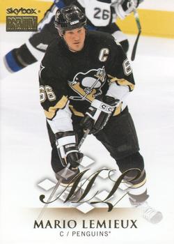 2013-14 Fleer Showcase - SkyBox Premium #3 Mario Lemieux Front