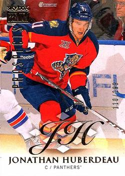 2013-14 Fleer Showcase - SkyBox Premium #44 Jonathan Huberdeau Front