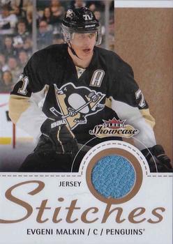 2013-14 Fleer Showcase - Stitches #S-EM Evgeni Malkin Front