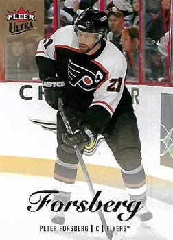 2013-14 Fleer Showcase - Ultra #4 Peter Forsberg Front