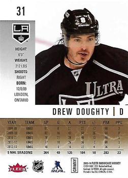 2013-14 Fleer Showcase - Ultra #31 Drew Doughty Back